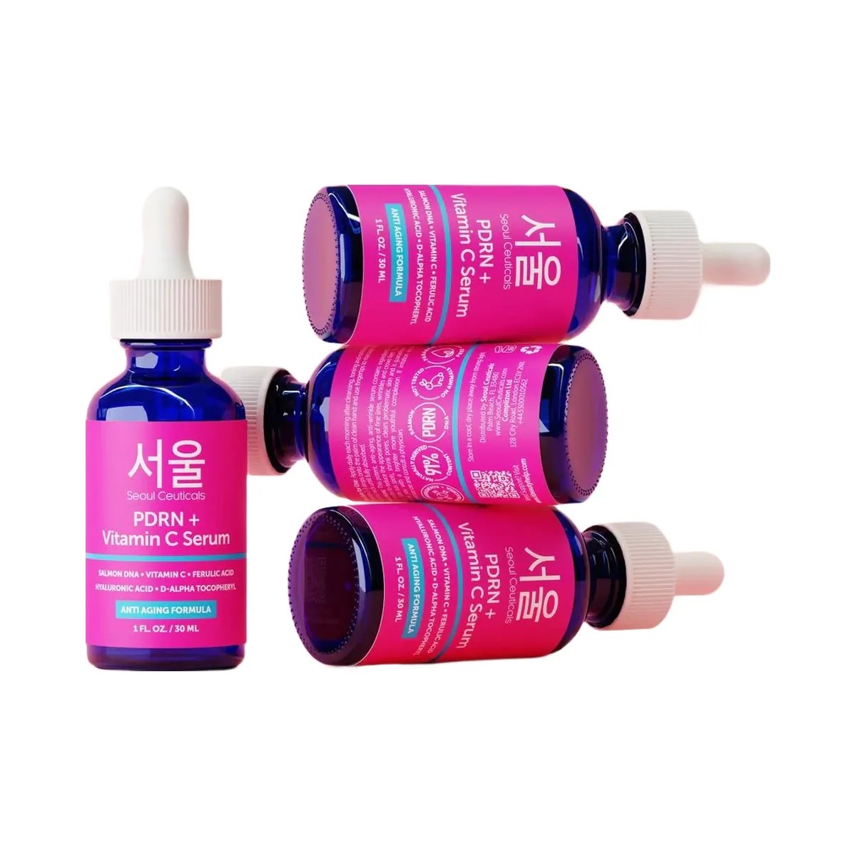 Seoul Ceuticals Korean Skin Care PDRN + Vitamin C Serum - HypeFly India View 4