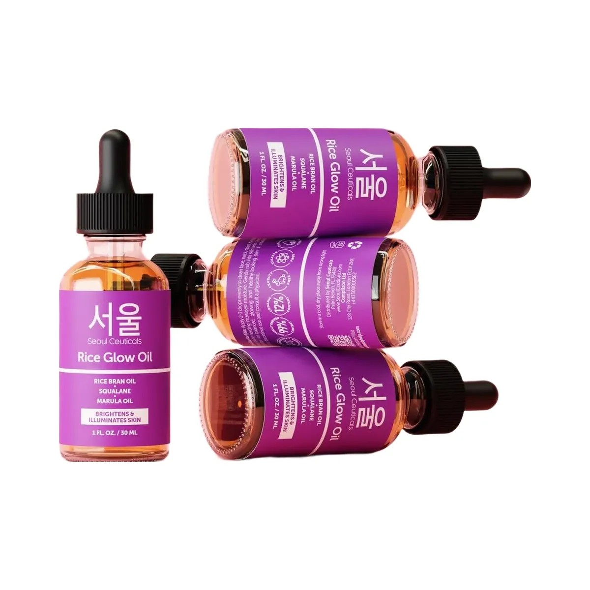 Seoul Ceuticals Korean Skin Care Rice Glow Oil - HypeFly India View 4