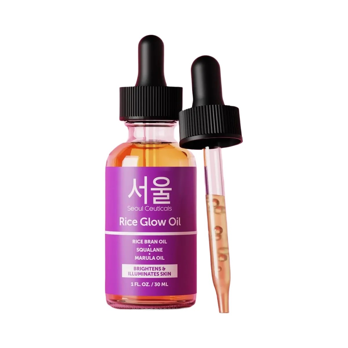 Seoul Ceuticals Korean Skin Care Rice Glow Oil - HypeFly India View 5
