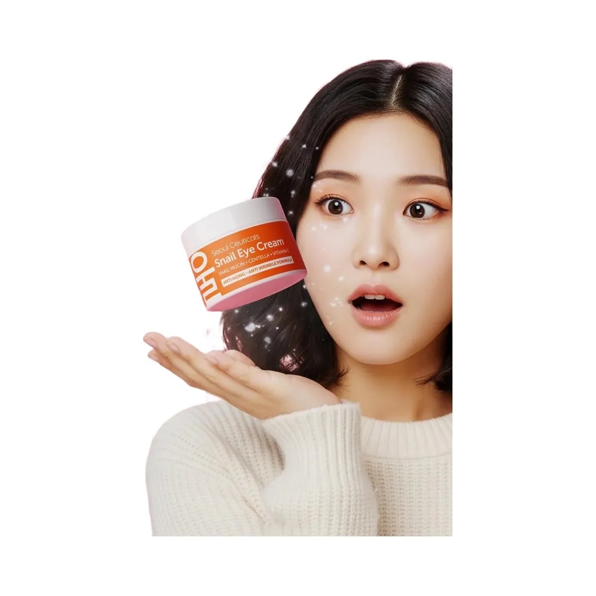 Seoul Ceuticals Korean Skin Care Snail Eye Cream - HypeFly India View 2