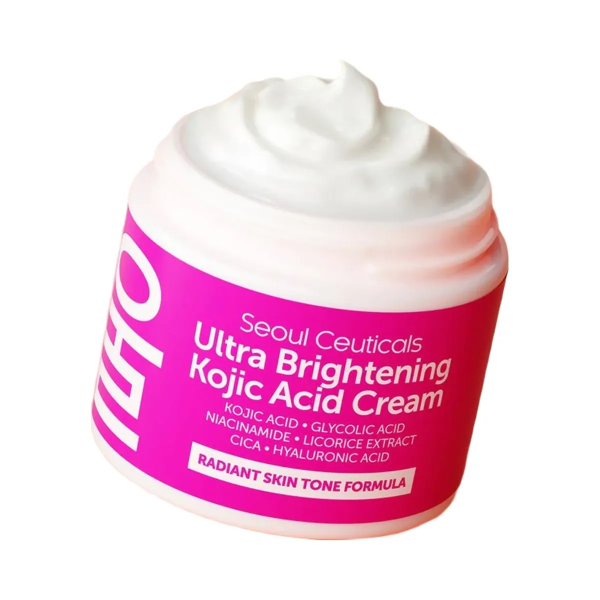 Seoul Ceuticals Korean Skin Care Ultra Brightening Kojic Acid Cream - HypeFly India View 3