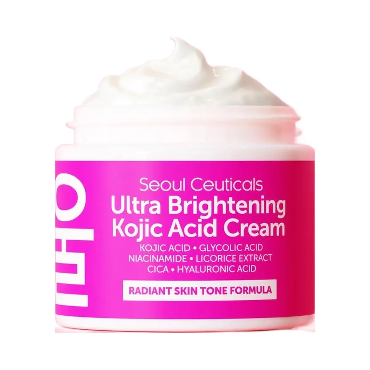 Seoul Ceuticals Korean Skin Care Ultra Brightening Kojic Acid Cream - HypeFly India View 5
