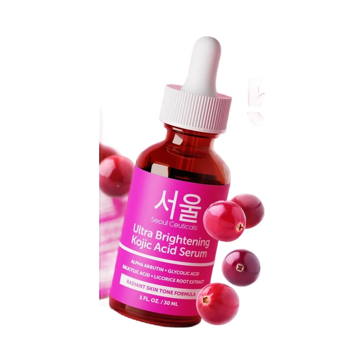 Seoul Ceuticals Korean Skin Care Ultra Brightening Kojic Acid Serum - HypeFly India View 3