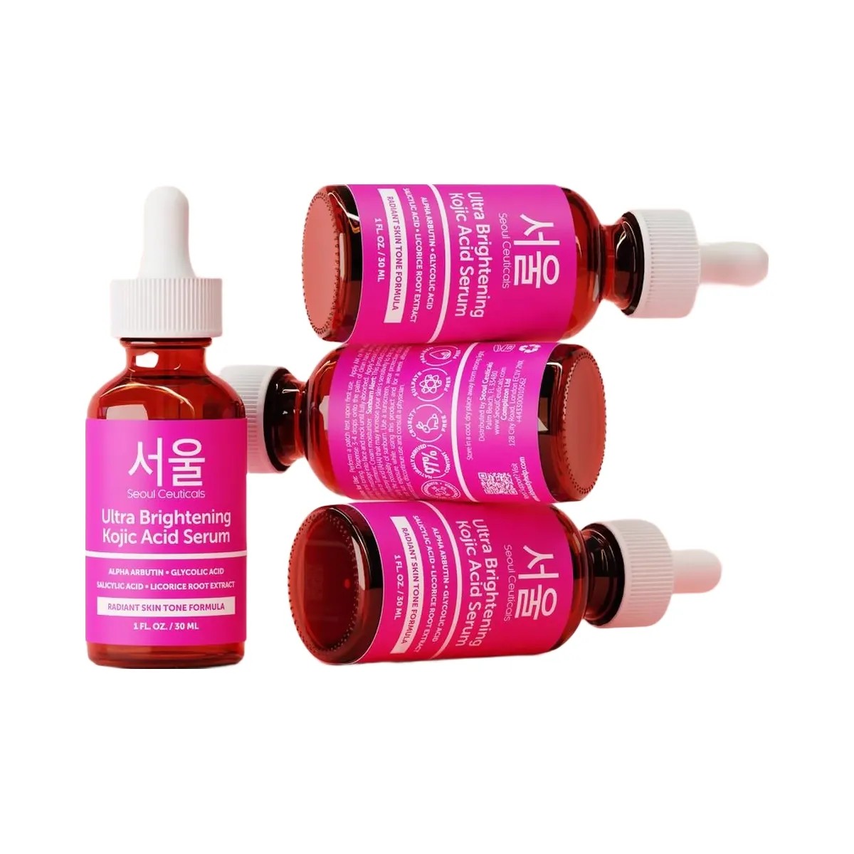 Seoul Ceuticals Korean Skin Care Ultra Brightening Kojic Acid Serum - HypeFly India View 4