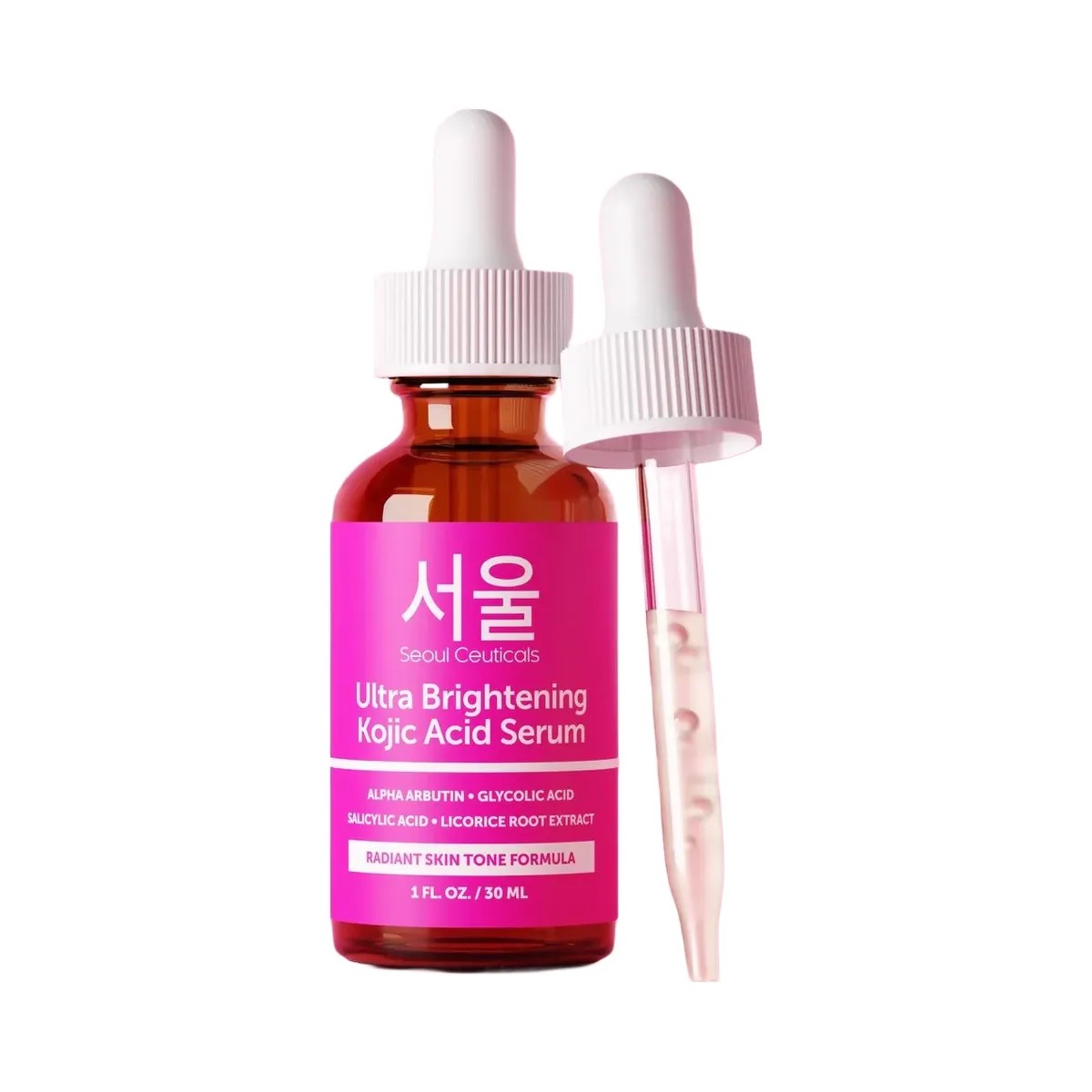 Seoul Ceuticals Korean Skin Care Ultra Brightening Kojic Acid Serum - HypeFly India View 5