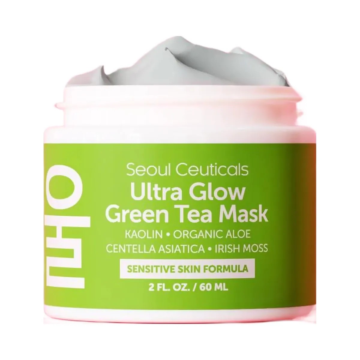 Seoul Ceuticals Korean Skin Care Ultra Glow Green Tea Mask - HypeFly India View 4