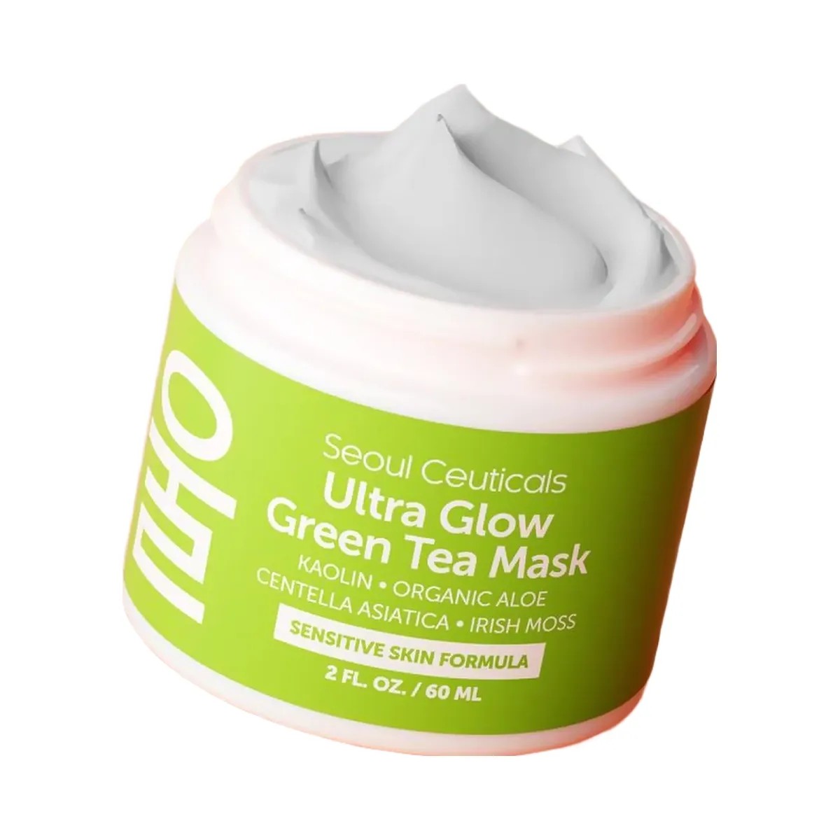Seoul Ceuticals Korean Skin Care Ultra Glow Green Tea Mask - HypeFly India View 6