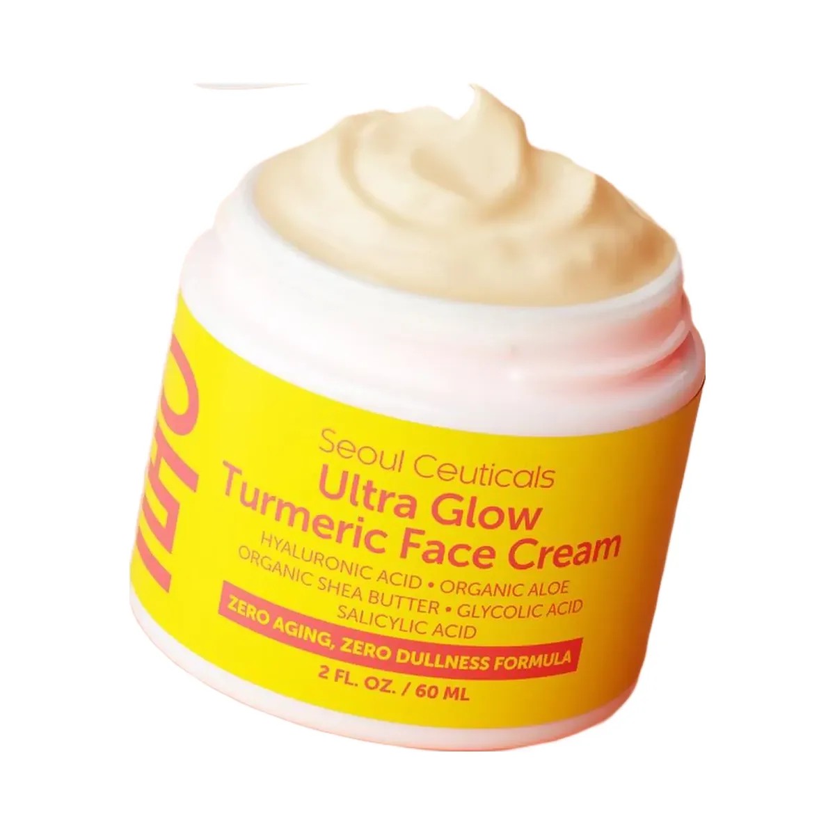 Seoul Ceuticals Korean Skin Care Ultra Glow Turmeric Face Cream - HypeFly India View 4