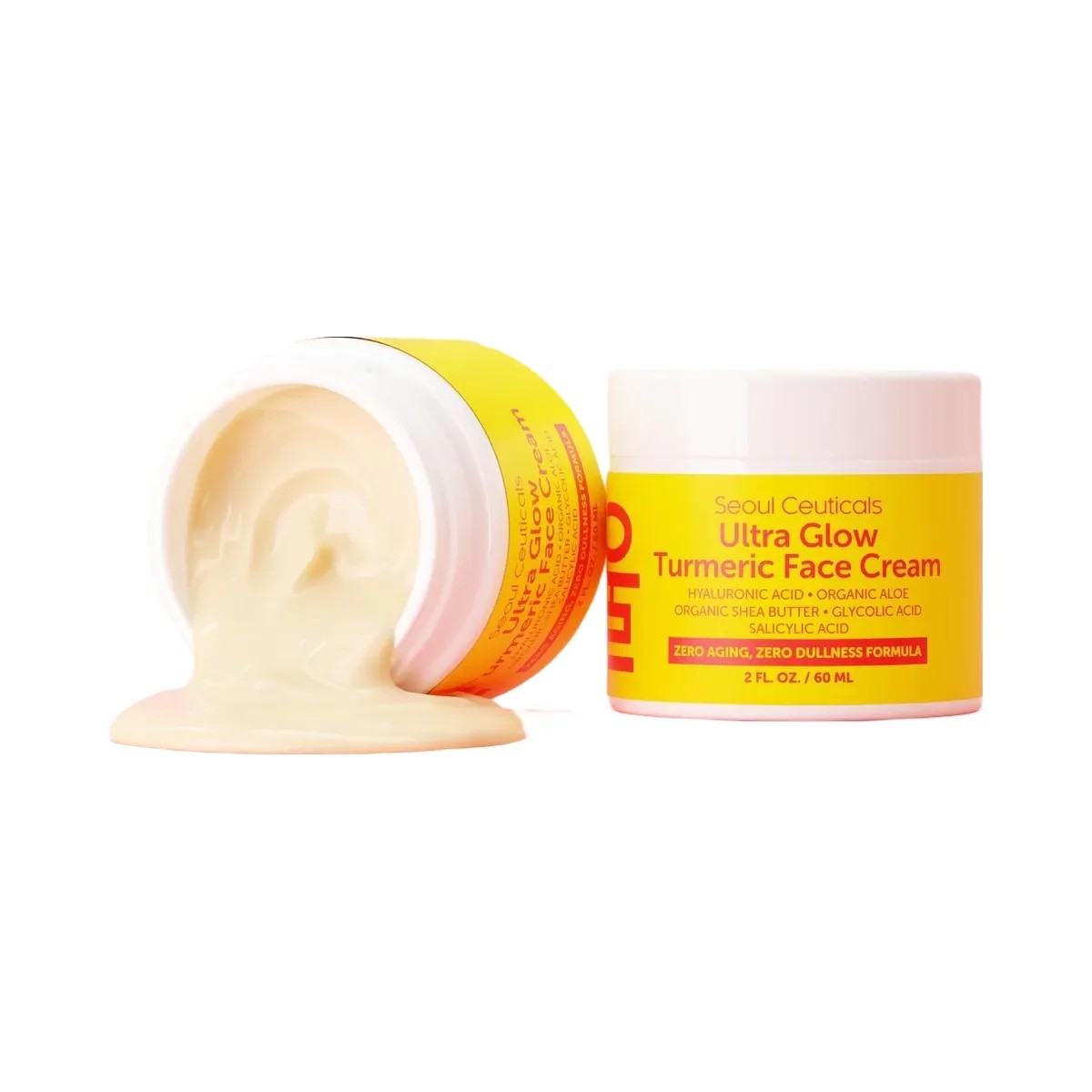Seoul Ceuticals Korean Skin Care Ultra Glow Turmeric Face Cream - HypeFly India View 5