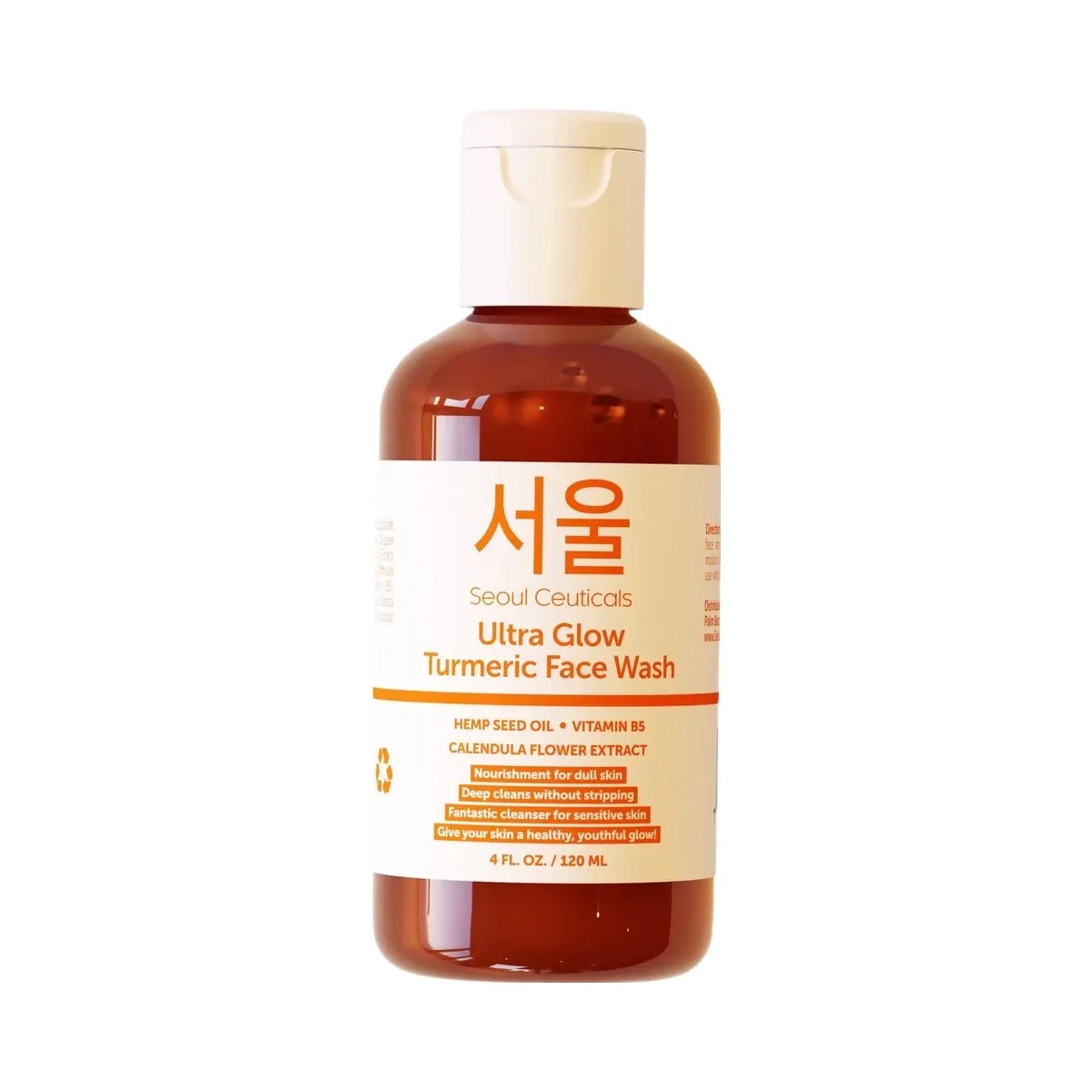 Seoul Ceuticals Korean Skin Care Ultra Glow Turmeric Face Wash - HypeFly India View 1