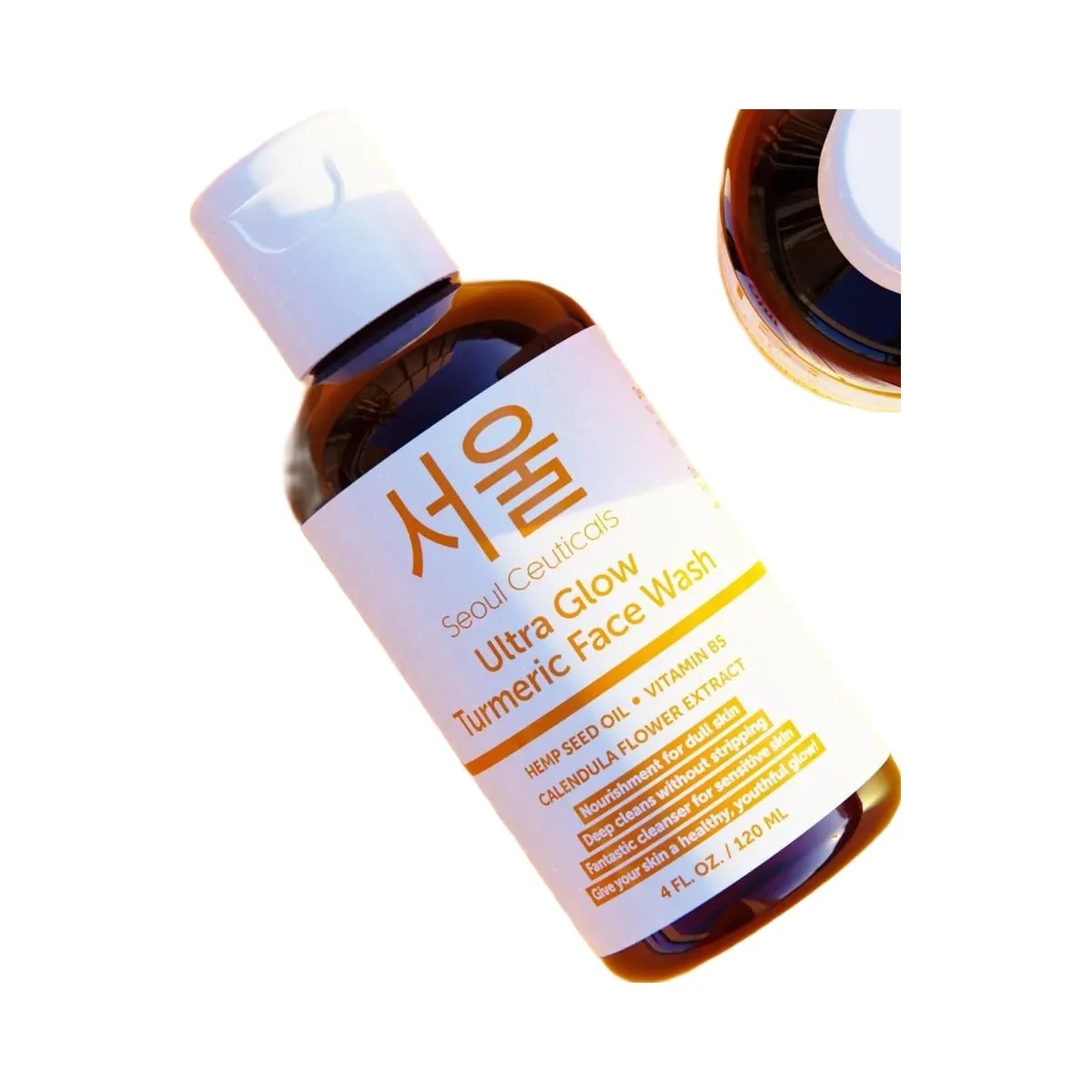 Seoul Ceuticals Korean Skin Care Ultra Glow Turmeric Face Wash - HypeFly India View 4