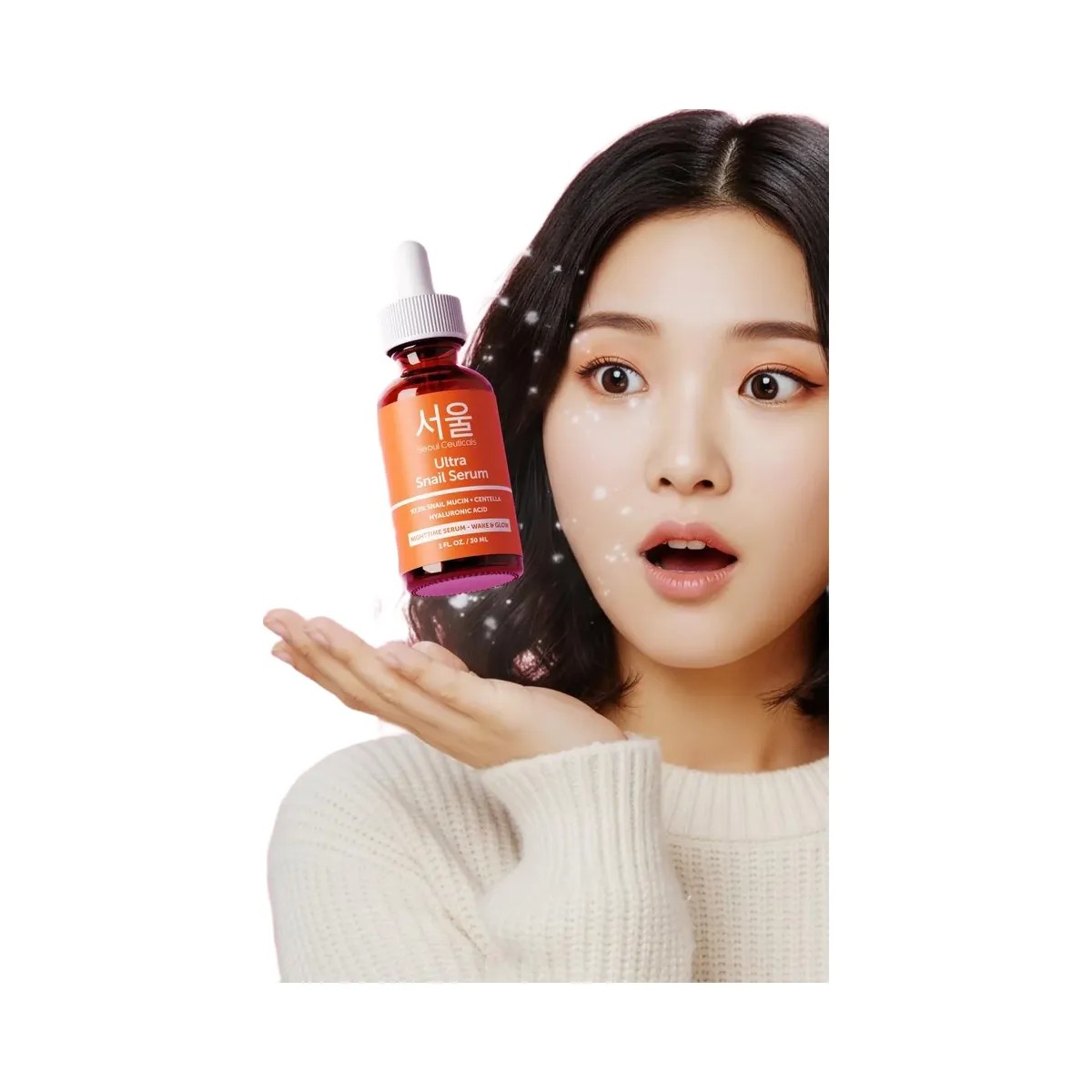Seoul Ceuticals Korean Skin Care Ultra Snail Serum - HypeFly India View 2