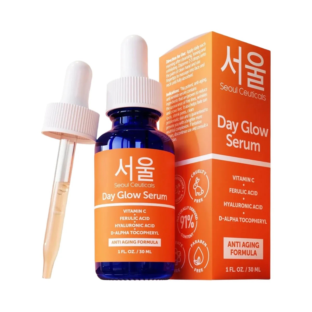Seoul Ceuticals Korean Skin Care Vitamin C Serum Day Glow Serum - HypeFly India View 1