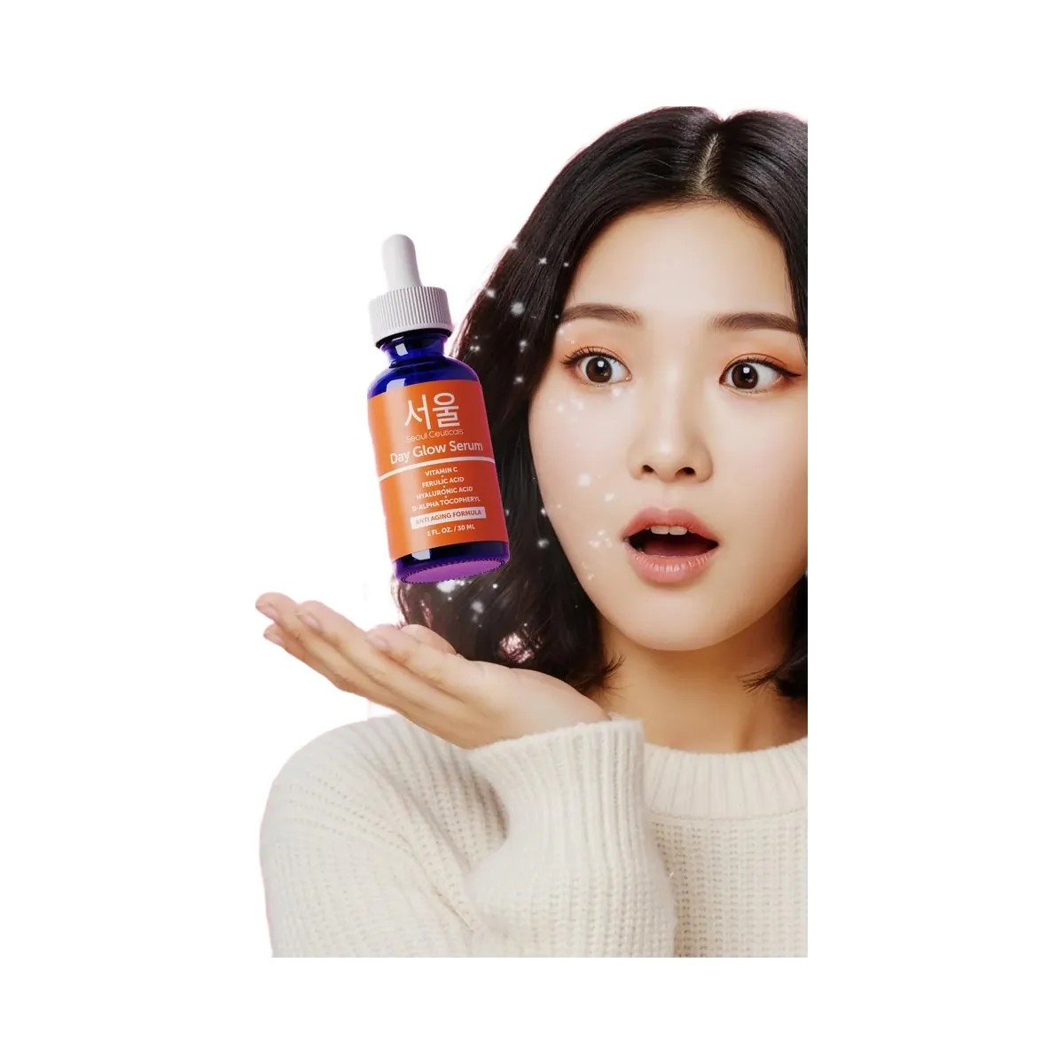 Seoul Ceuticals Korean Skin Care Vitamin C Serum Day Glow Serum - HypeFly India View 2