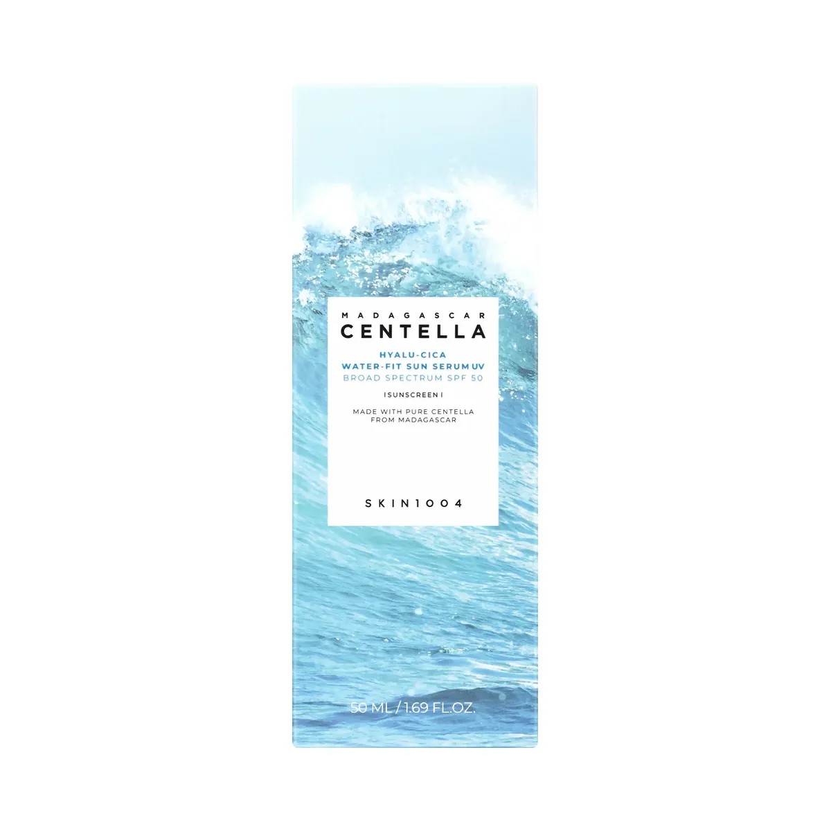SKIN1004 Madagascar Centella Hyalu-Cica Water-Fit Sun Serum UV SPF50 - HypeFly India View 2