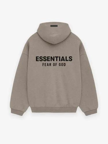 Fear of God Essentials Fleece Hoodie (FW24)Black 100% Authentic