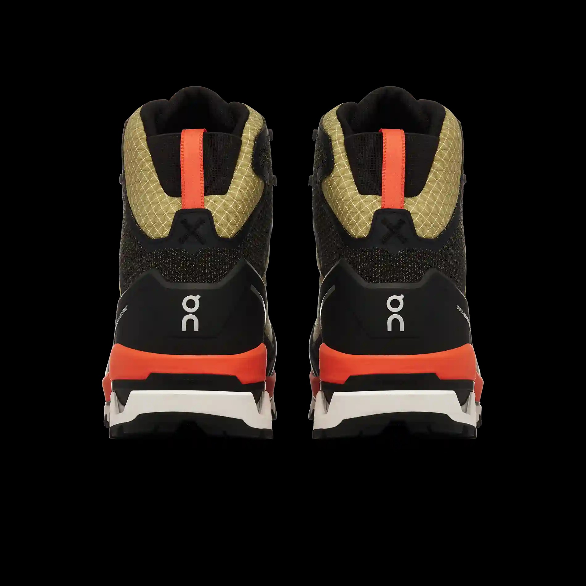 Cloudalpine Waterproof Safari Black On Running - HypeFly India View 2