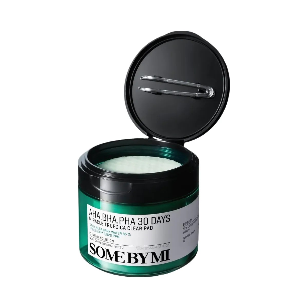 SOME BY MI AHA BHA PHA 30 Day Miracle Exfoliating Cica Toner Pads - HypeFly India View 2