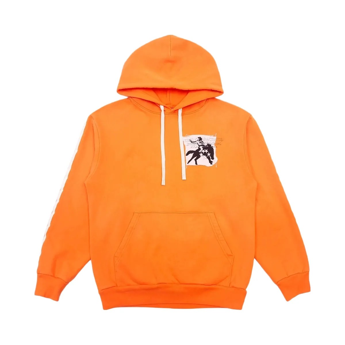 SP5DER 5star Rodeo Hoodie Orange - HypeFly India View 1