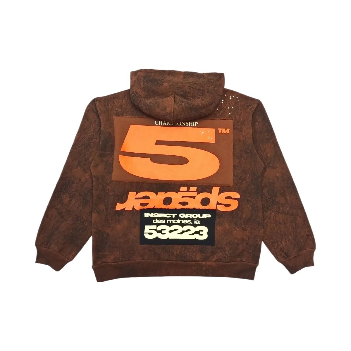 SP5DER Adult Sweatshirt Brown - HypeFly India View 2