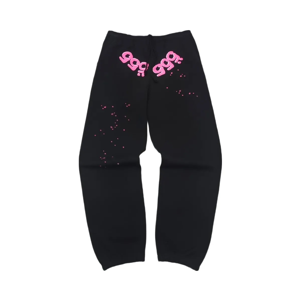 SP5DER Angel Number Sweatpant Black - HypeFly India View 1