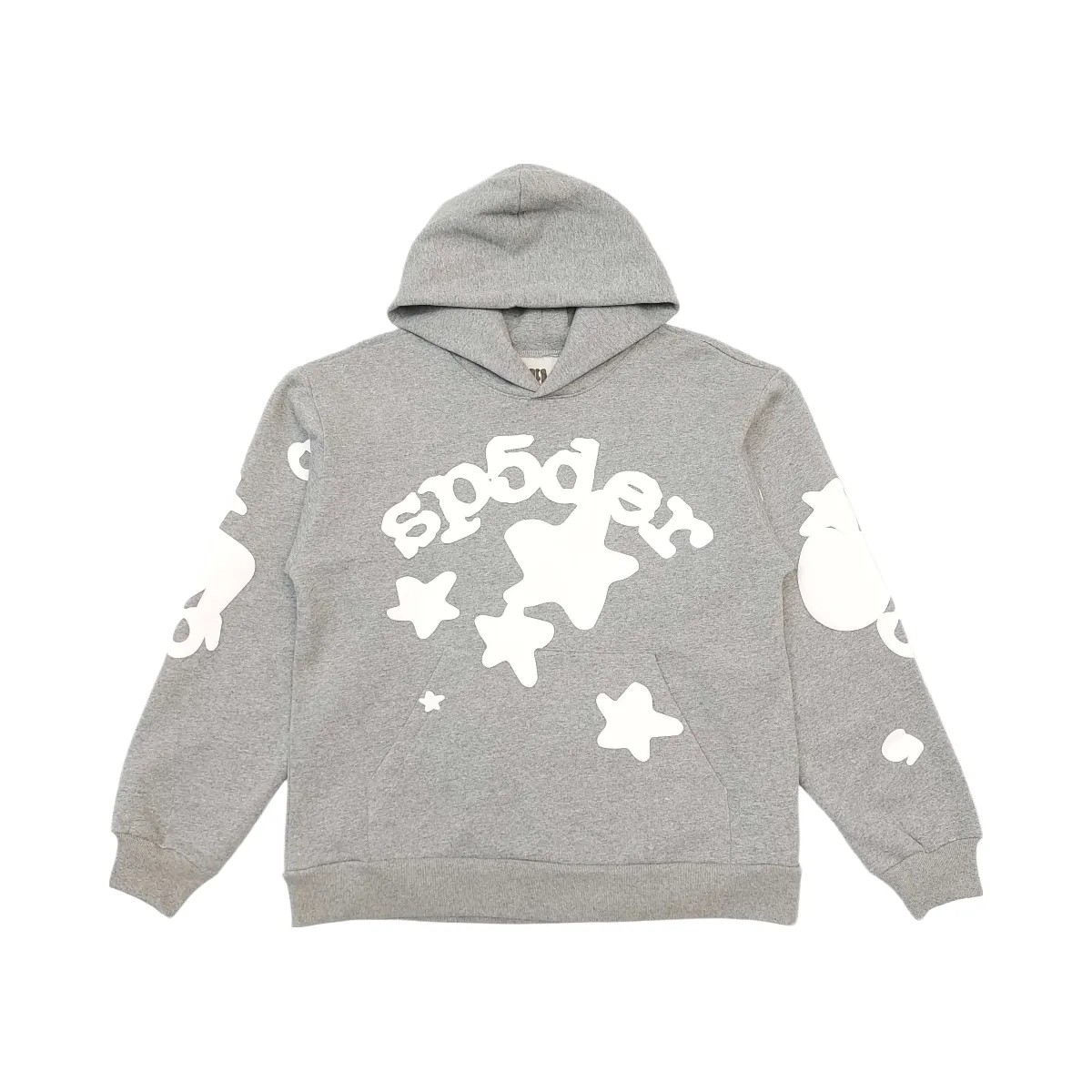 SP5DER Beluga Hoodie Heather Grey - HypeFly India View 1