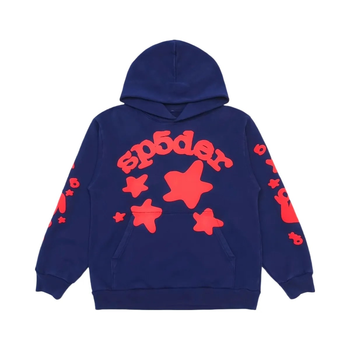 SP5DER Beluga Hoodie Navy - HypeFly India View 1