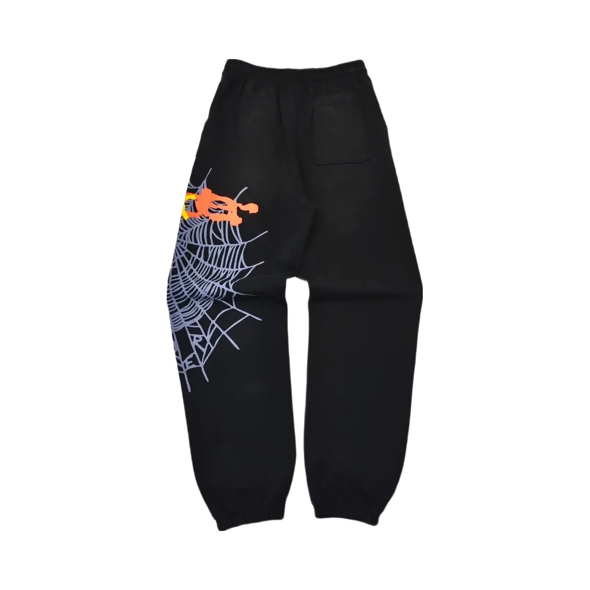 SP5DER Heavy Web Sweatpant Black - HypeFly India View 2