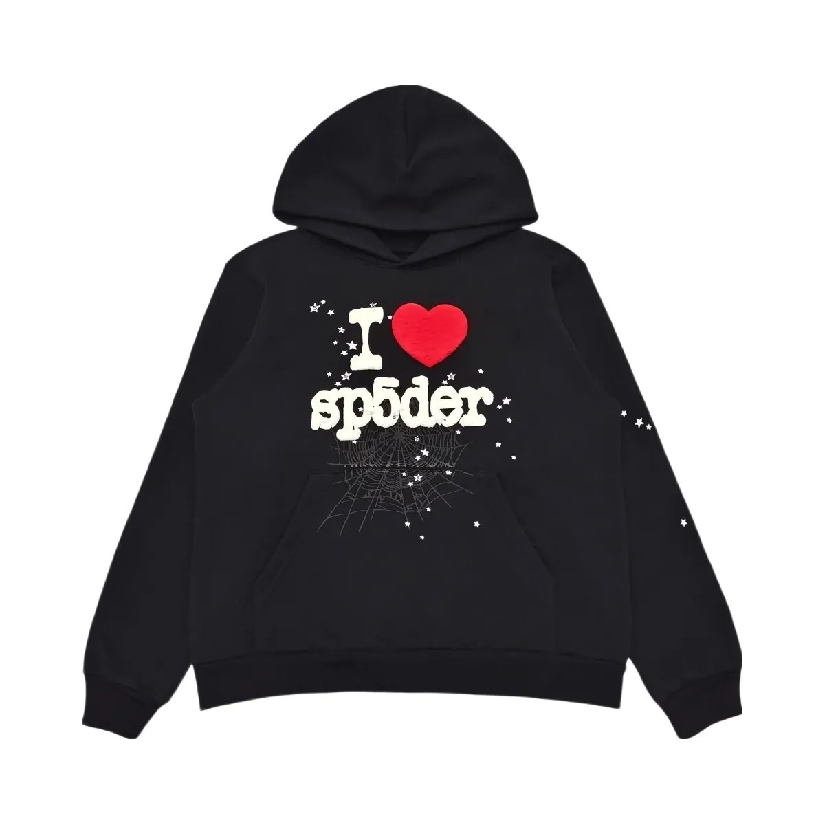 SP5DER I Heart Sp5 Souvenir Hoodie Black - HypeFly India View 1