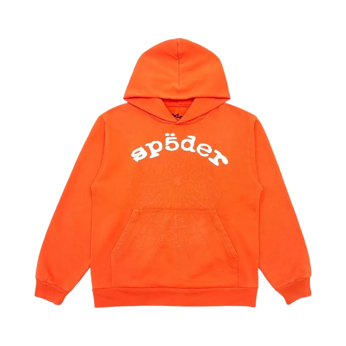 SP5DER Legacy Hoodie Orange - HypeFly India View 1
