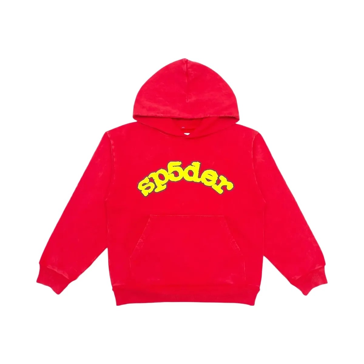 SP5DER Og Logo Hoodie Red - HypeFly India View 1