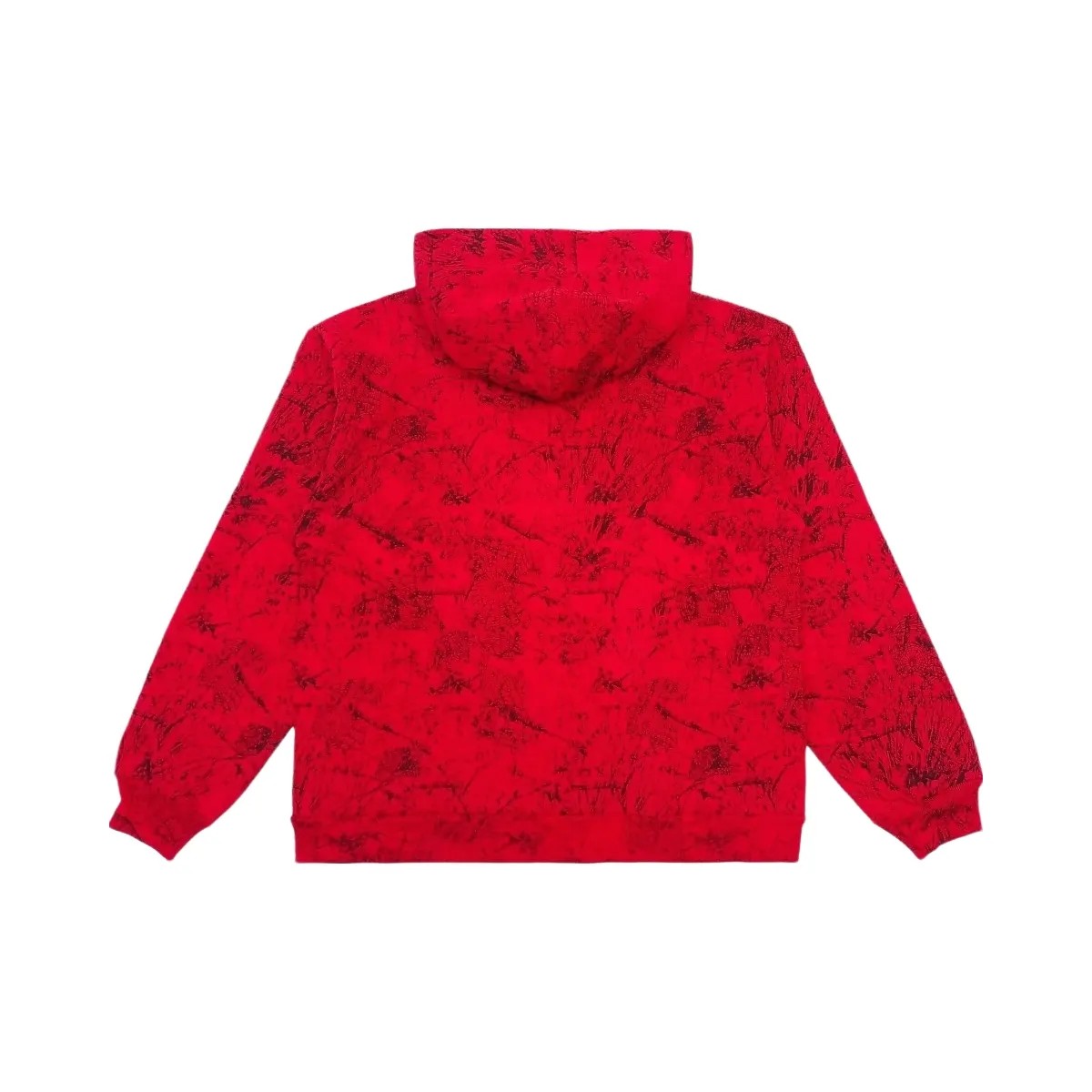 SP5DER Og Tree Camo Hoodie Red - HypeFly India View 2
