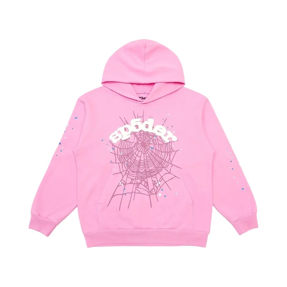 SP5DER Og Web Hoodie Pink - HypeFly India View 1