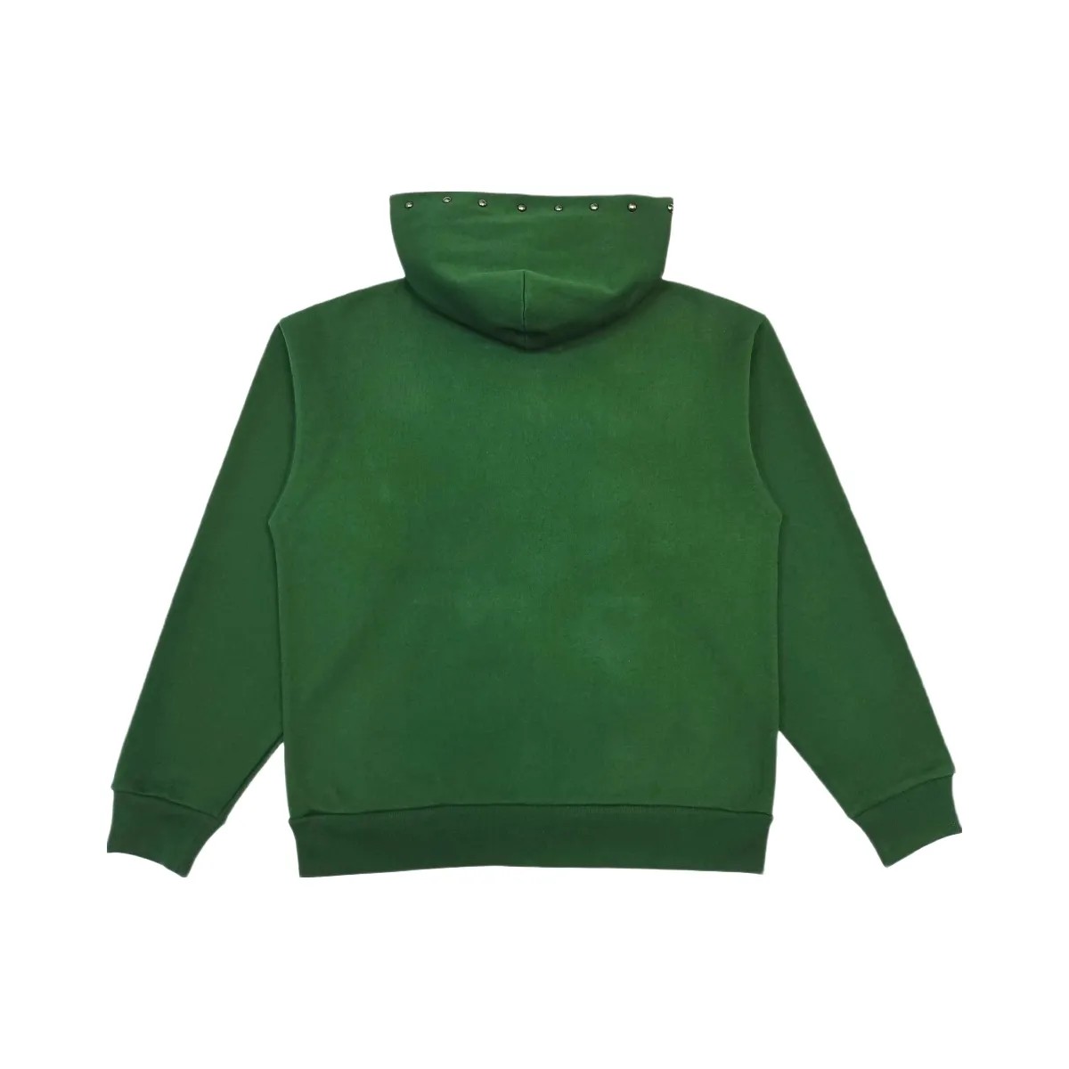 SP5DER Og Web Studded Zip Hoodie Green - HypeFly India View 2