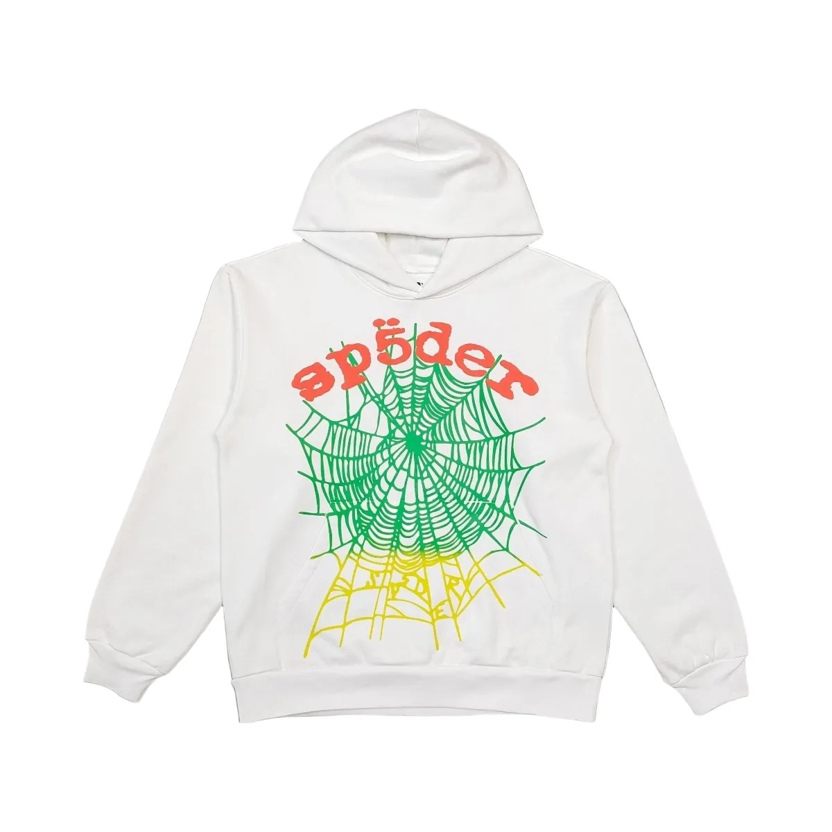 SP5DER Og Web V2 Gradient Hoodie White - HypeFly India View 1