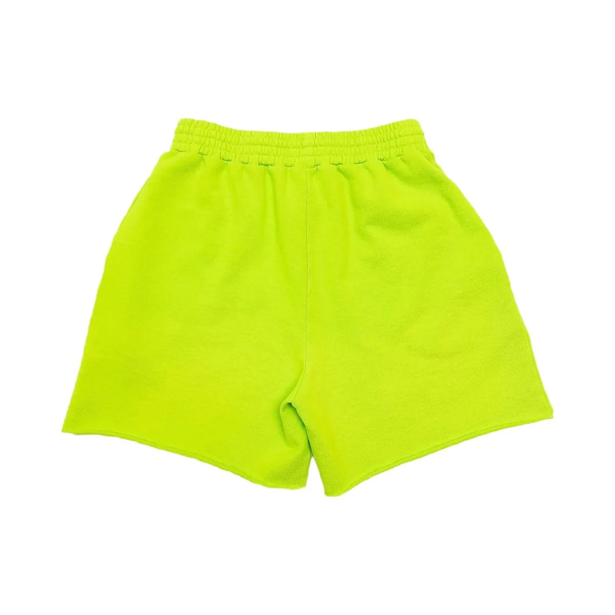 SP5DER Og Web V2 Sweatshort Acid Green - HypeFly India View 2