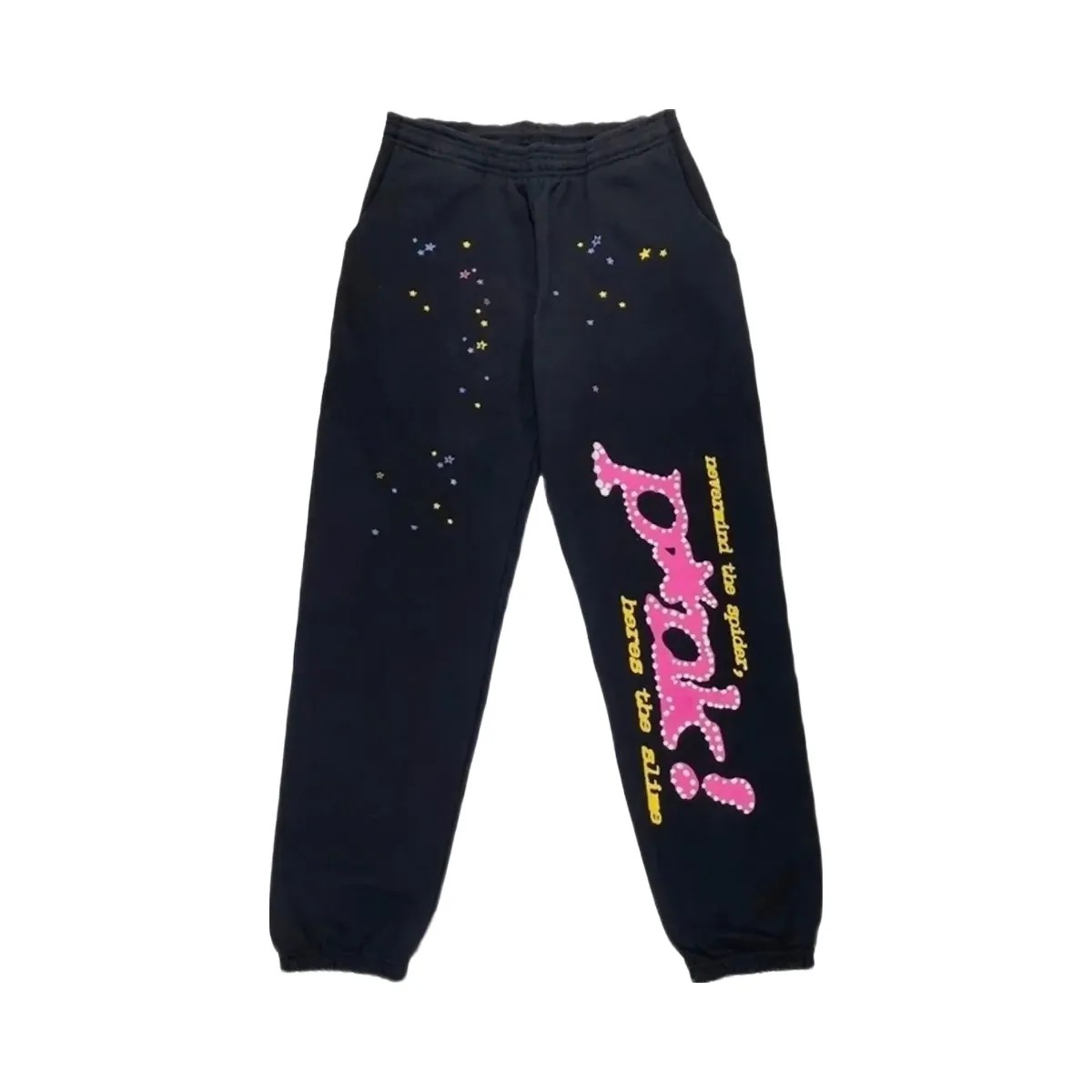 SP5DER P Nk Sweatpants Black - HypeFly India View 1