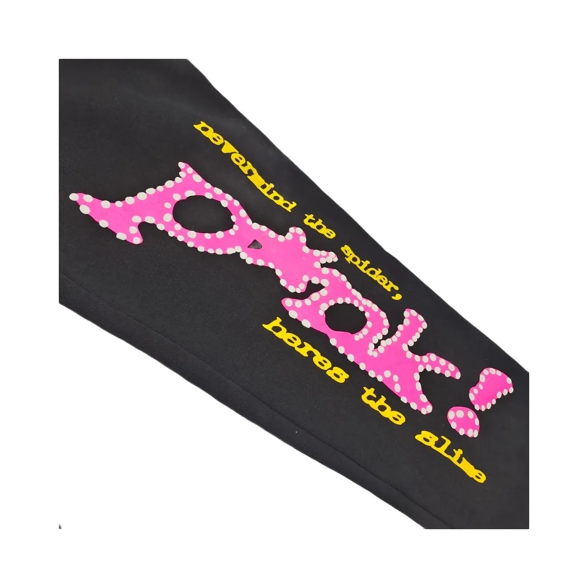 SP5DER P Nk Sweatpants Black - HypeFly India View 2