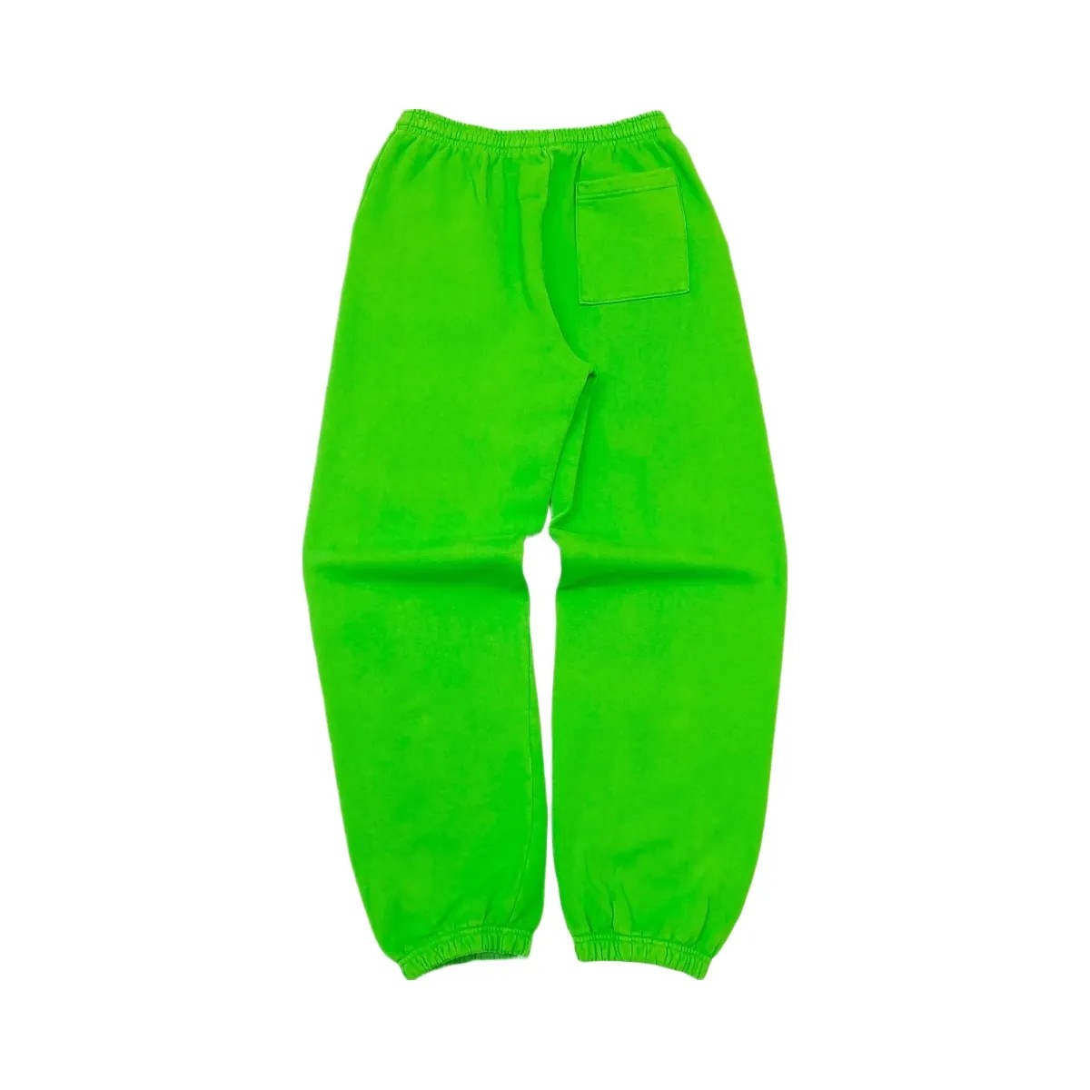 SP5DER Punk V2 Rhinestone Sweatpant Bright Green - HypeFly India View 2