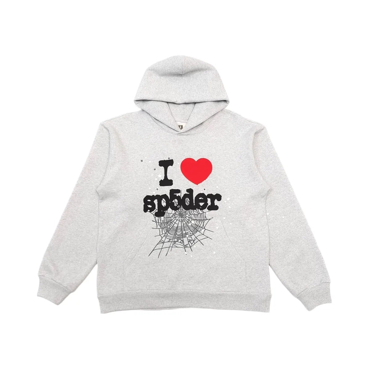 SP5DER Souvenir Hoodie Heather Grey - HypeFly India View 1