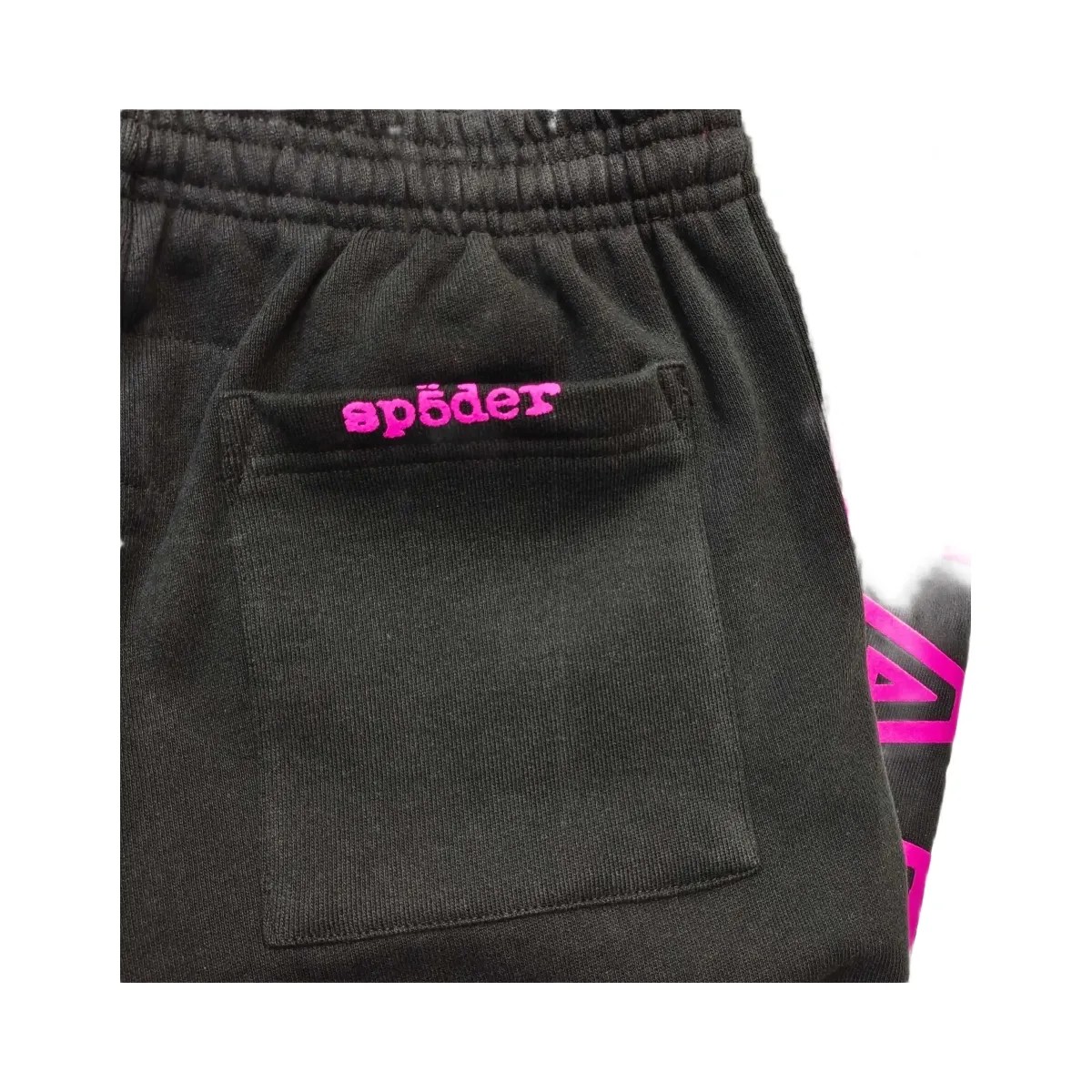 SP5DER Stadium Sweatpant Black Copy - HypeFly India View 3