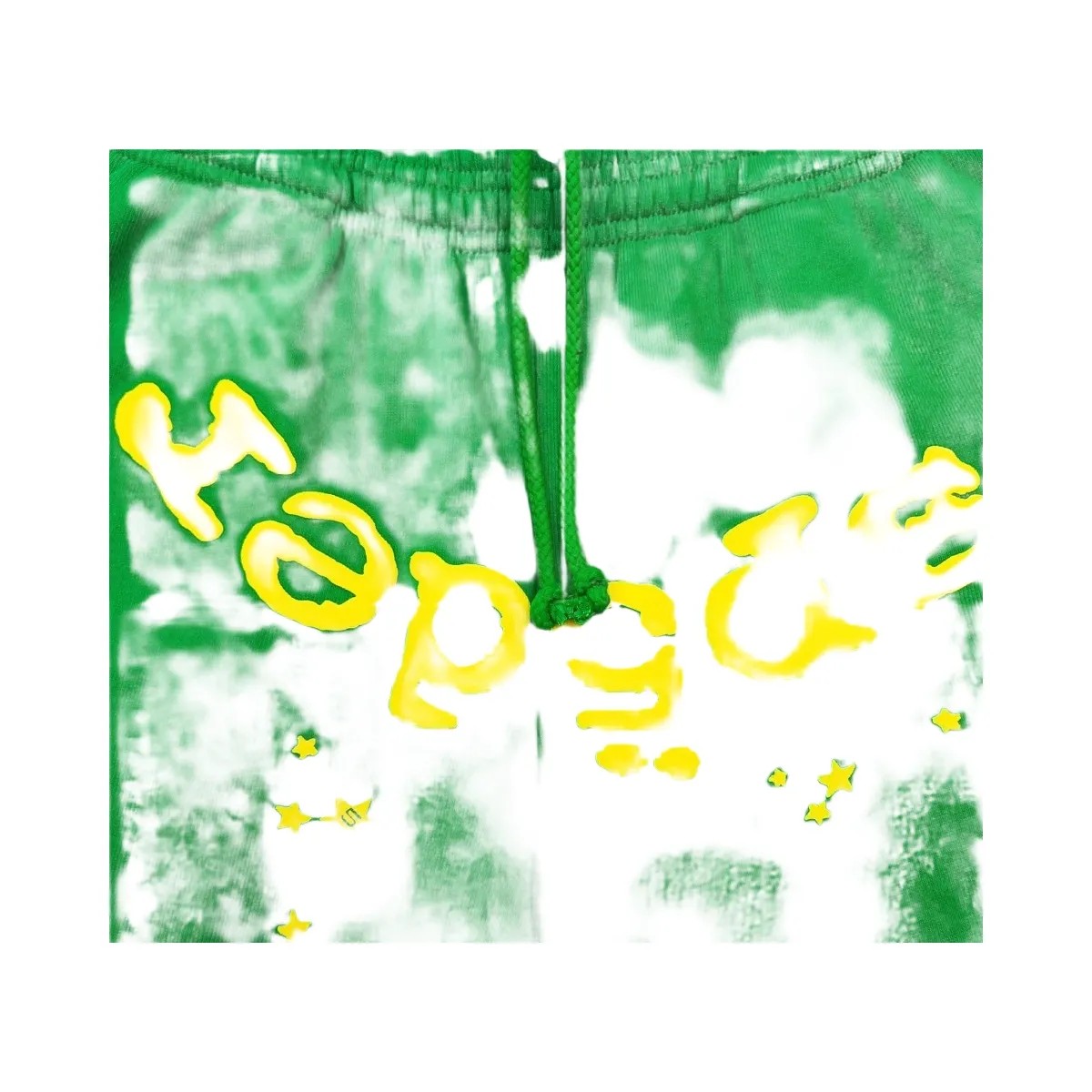 SP5DER Star Og Web V2 Sweatpant Slime Green - HypeFly India View 2