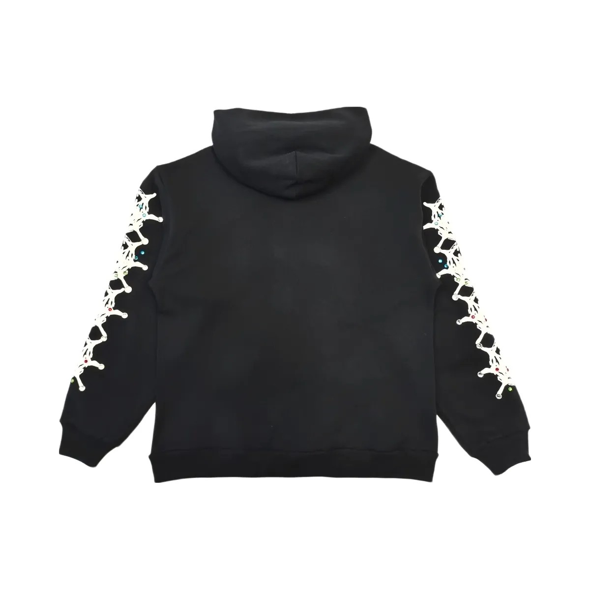 SP5DER Stone Hoodie Black - HypeFly India View 2