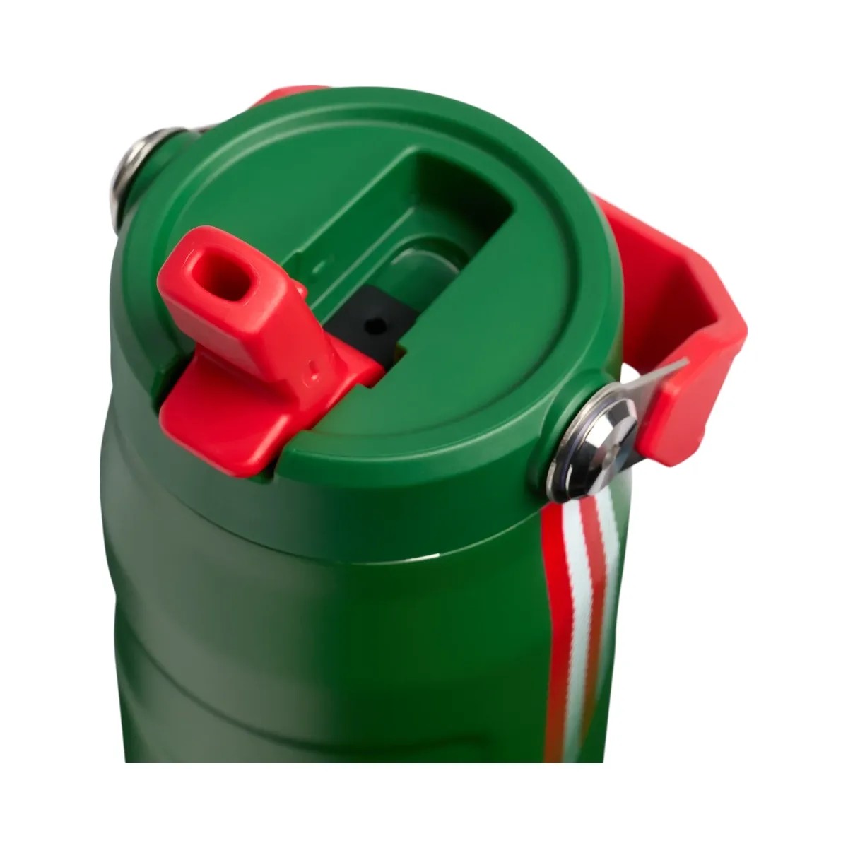 Stanley Country Collection Iceflow Aerolight Flip Straw Bottle Team Dark Green Red 24 OZ - HypeFly India View 3
