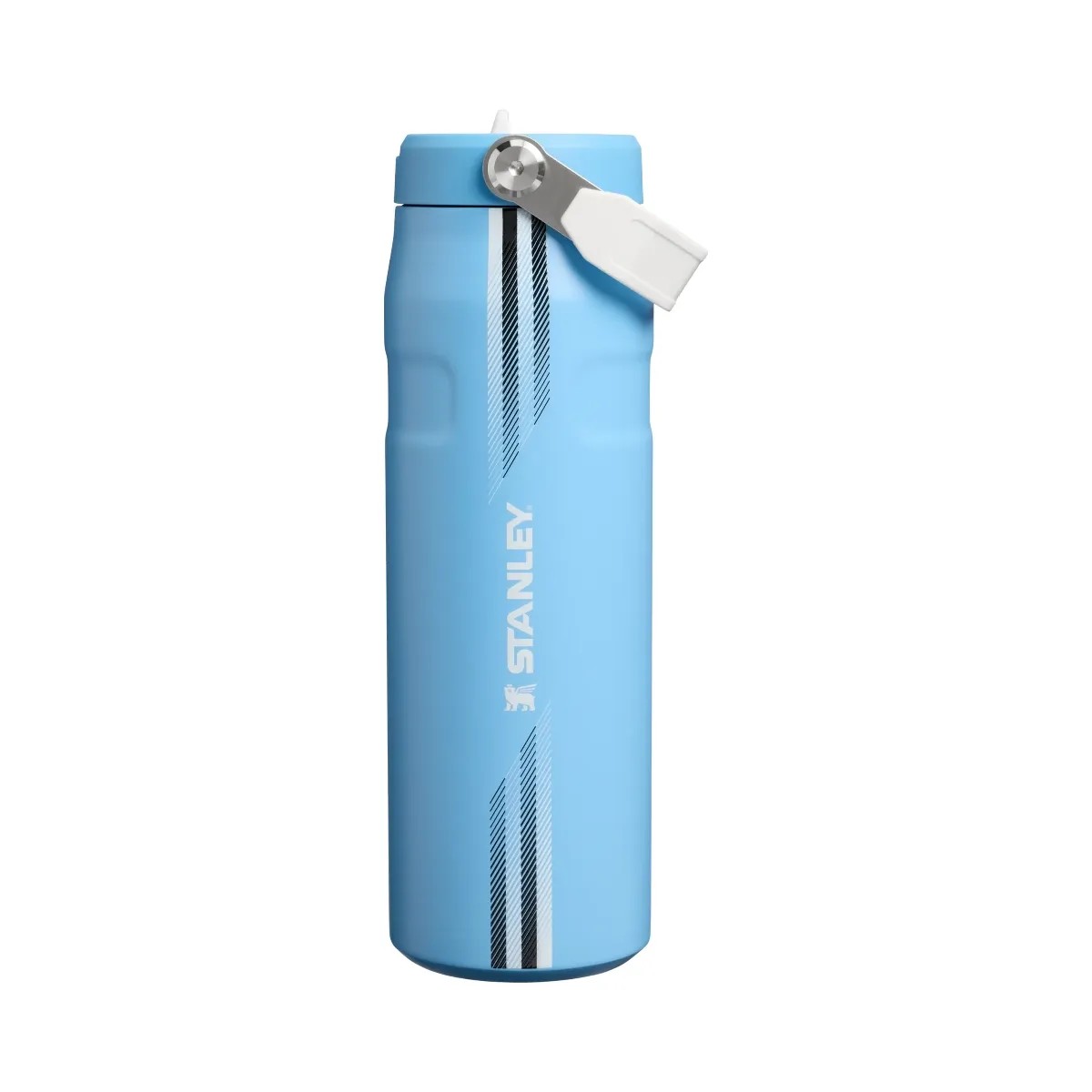 Stanley Country Collection Iceflow Aerolight Flip Straw Bottle Team Light Blue White 24 OZ - HypeFly India View 1