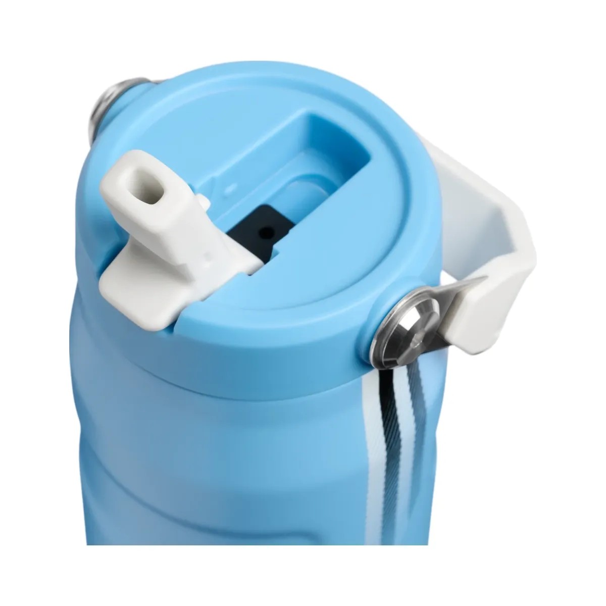 Stanley Country Collection Iceflow Aerolight Flip Straw Bottle Team Light Blue White 24 OZ - HypeFly India View 3