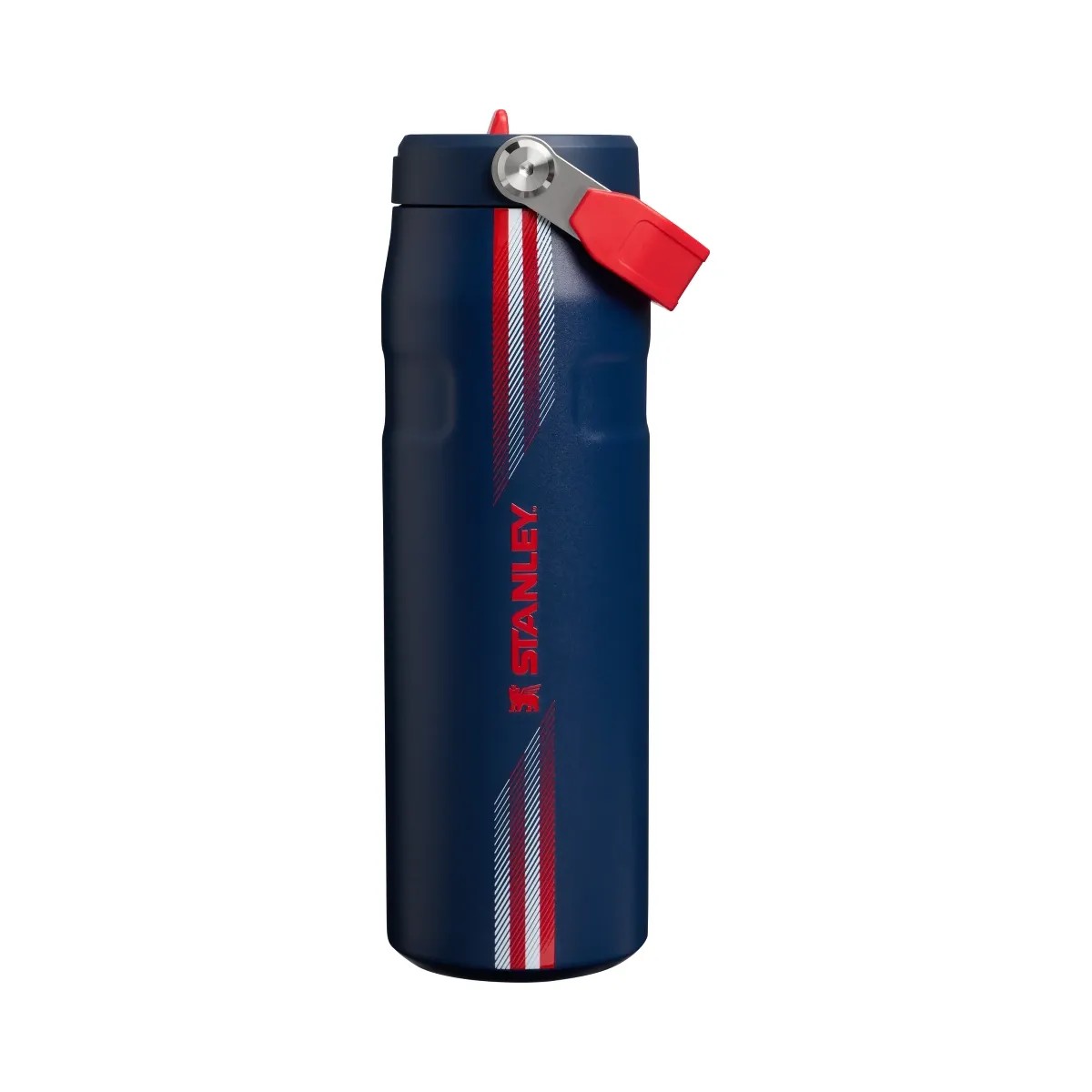 Stanley Country Collection Iceflow Aerolight Flip Straw Bottle Team Navy Red 24 OZ - HypeFly India View 1