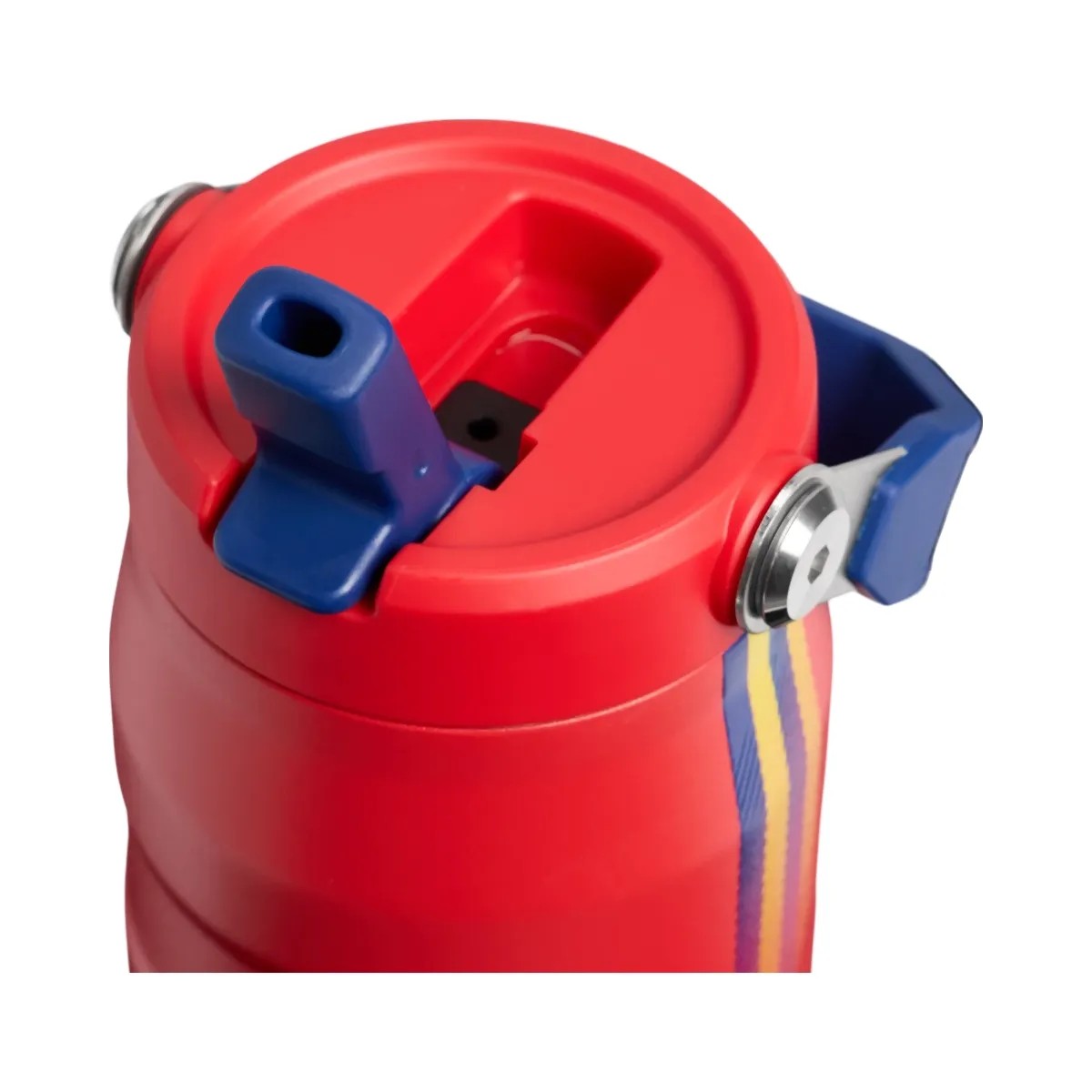 Stanley Country Collection Iceflow Aerolight Flip Straw Bottle Team Red Dark Blue 24 OZ - HypeFly India View 3