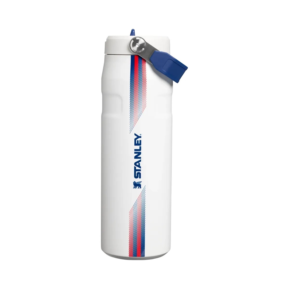 Stanley Country Collection Iceflow Aerolight Flip Straw Bottle Team White Dark Blue 24 OZ - HypeFly India View 1