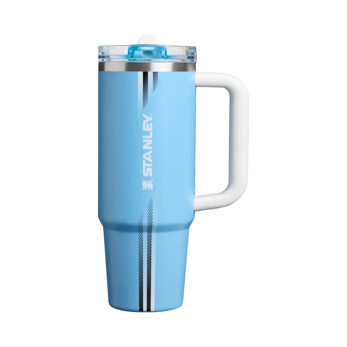 Stanley Country Collection Quencher Protour Flip Straw Tumbler Team Light Blue White 30 OZ - HypeFly India View 1